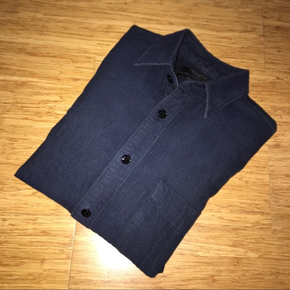 Rag & Bone Dark Denim Double Layered Shirt Sz. S - Picture 8 of 8